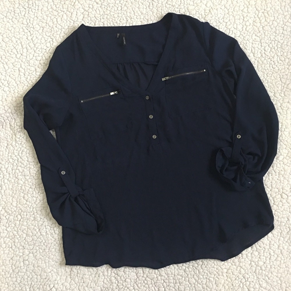 Maurice’s Zipper Detail Top